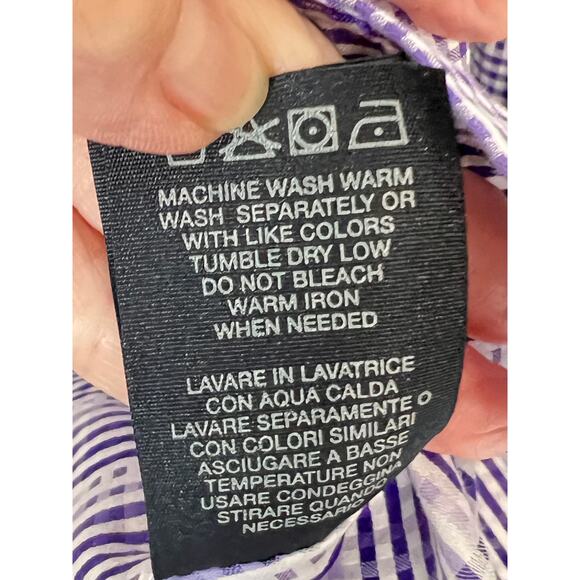 Robert Graham size XL shirt button-up flip cuffs cocktails evenings night clubs - Picture 12 of 12